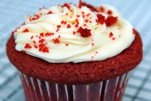 A delicious recipe for Red Velvet Cupcakes