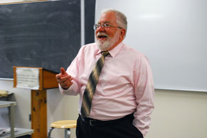 Religion teacher Dick Gatto reaches out to students