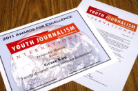 Members of The Patriot win Youth Journalism International awards