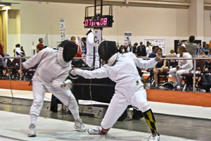 Students lunge into national fencing competition