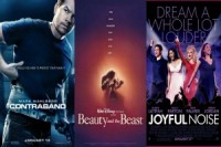 Weekend film previews: “Joyful Noise,” “Beauty and the Beast 3D,” and “Contraband”