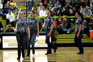Color Guard excites audience at first performance