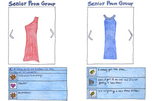 Pro V Con: Facebook dress groups solve fashion conflicts