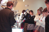 STEM program visits Johns Hopkins robotics lab
