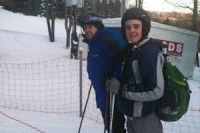Students vacation at Seven Springs ski resort