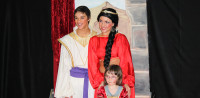 Children fly into Agrabah to meet cast of ‘Aladdin’