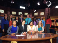 Seniors pursue broadcast journalism passion with ABC2 News Teen Media Project