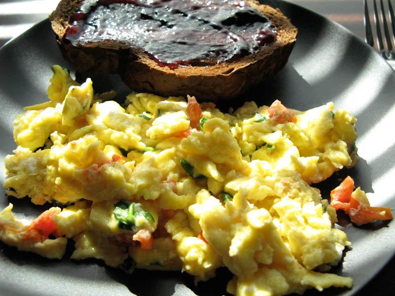 Toast and eggs provide a great source of nutrients in the morning. Breakfast is the most important meal of the day according to kidshealth.org . 