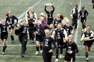 Field hockey claims title