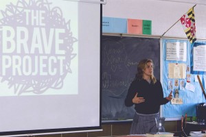 Senior Project encourages students to be brave