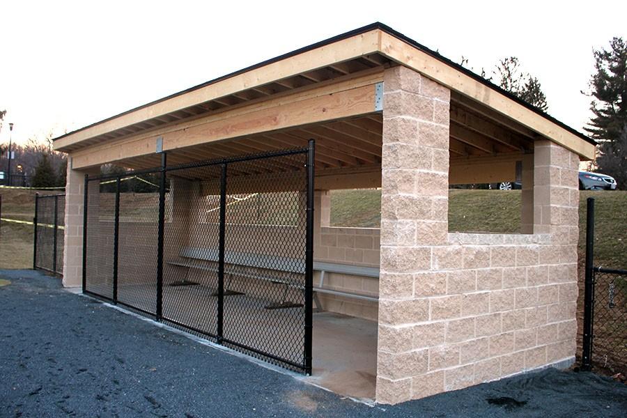 The new baseball dugouts were complete on March 18. Renovation started in December, but the work was delayed because of the bad weather. Multiple companies and individuals worked on the dugouts to finish them in time for the first game of the season, which was played against Calvert Hall on March 16.