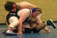 Wrestlers grapple with inexperience