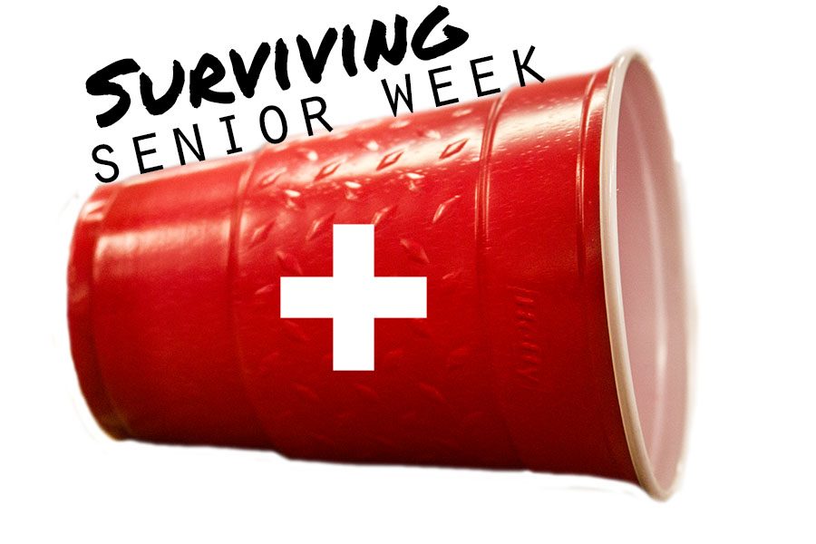 The ominous Red Solo Cup seen in countless hands in photos at parties. Drinking at senior week and in general is illegal and when used irresponsibly, could result in bad decisions and death. 