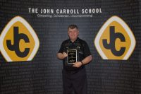 Tim Perry wins Educator of the Year award