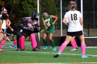 Field hockey goalie’s performance earns national attention