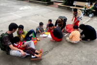 Senior builds relationship with children in Vietnam