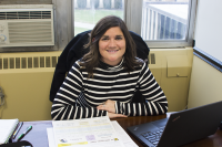 Guidance counselor settles into new position