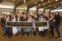 Equestrian team rides to victory