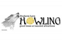 Students have howling good times at haunted attractions