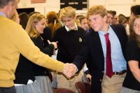 All Saints’ Day Mass, Women of the World field trip, and marching band senior night