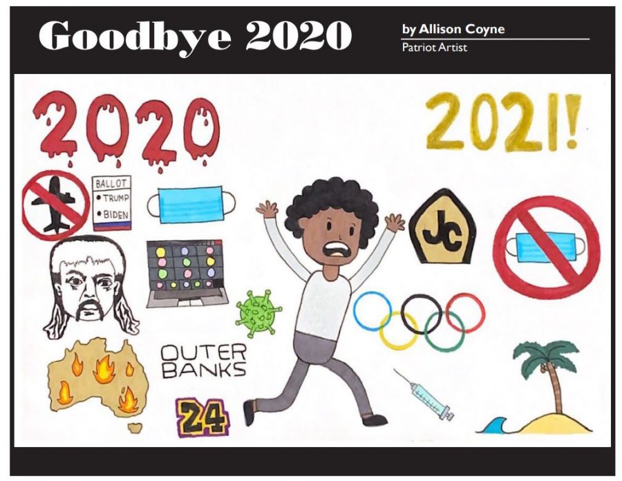 Editorial Cartoon: Goodbye 2020