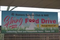 Spring Food Drive is a success