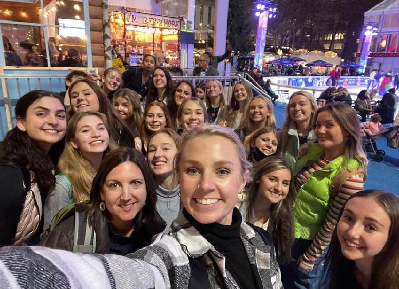 Dance students enjoy a day in The Big Apple