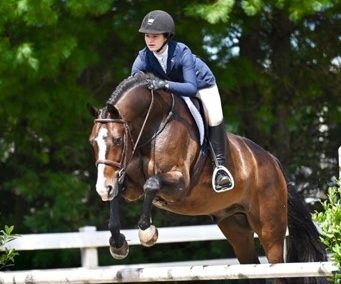 Junior Urzynicok shines as a captain of the equestrian team