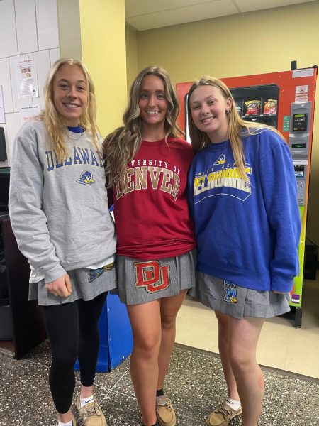Senior ladies begin new tradition with skirt decorations
