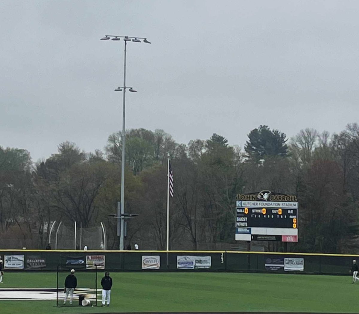 Baseball field gets an addition with new lights